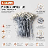 Faisceau de câbles personnalisé haute flexibilité en cuivre avec connecteur multipin pour aspirateur et brosse électrique de sol – Connexion électrique
