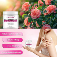 Lotions corporelles éclaircissantes à la rose avec logo personnalisé pour femmes soins du visage beurre de lotion corporelle hydratant réduit les rides blanchissant la peau