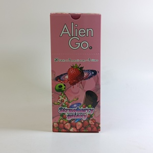 Conos de Sabor Fresa Alien Go, Veganos, con Goma Arábiga Natural, Bolsas Mylar a Prueba de Olores Personalizadas, Caja para Pre-Rolls - Product Image 4
