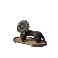 Nouvelle décoration d'intérieur de style vintage chinois, abstrait, animal, lion, résine, semi-fait main, haute qualité, respectueux de l'environnement, toutes saisons