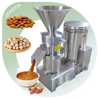 Broyeur Colloïdal Multifonction de 200 Kg Par Heure en Acier Inoxydable, Machine Domestique pour Beurre de Cacahuète, Viande et Huile