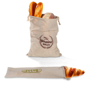 Natural Custom 100% Cotton <strong>Linen</strong> Clothing <strong>Bread</strong> Food <strong>Bags</strong> Plain Cotton <strong>Linen</strong> Drawstring Pouch <strong>Bag</strong> - Product Image 3