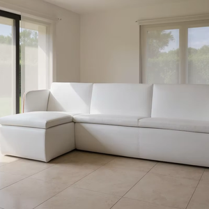 Muebles Modernos para Sala de Estar o Dormitorio de Hotel, Diseño Modular en Forma de L con Brazo Izquierdo Inclinado, Estilo Nube, 2025 - Product Image 1