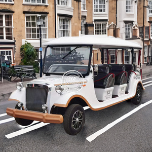 Classique Vintage Rétro <span class=keywords><strong>Tour</strong></span> <span class=keywords><strong>Bus</strong></span> Électrique Classique Voiture Mobile Voiturette De Golf Voiture À Vendre Voiturette Touristique - Product Image 3