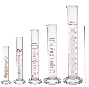 Altıgen taban yuvarlak taban plastik taban cam ölçme silindiri - Product Image 6