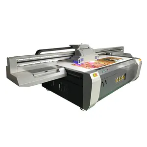 High Quality Fast Speed A1 2513 Big Size 1.3*2.5m 3d Wood Glass Pvc Metal Large Format UV Flatbed Printer With Rotating Device
