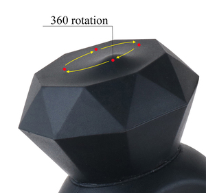 Adult Sex Products 360 Degree Rotating Clitoral Vibrator Diamond Shape <strong>Female</strong> Vibrator Sex Toys for Woman - Product Image 1
