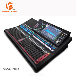 Consola mezcladora de audio digital profesional, control Dante con pantalla táctil, mezclador de audio M32, 24 canales, hecho en China - Product Image 1