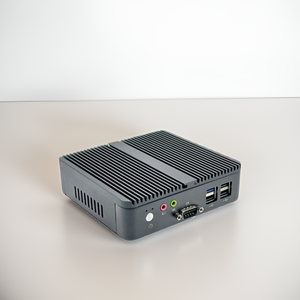 Nueva Mini PC Industrial sin ventilador N2840 CPU de doble núcleo J4125 con memoria de vídeo de 64GB 2x Ethernet 4x USB 128GB SSD memoria principal - Product Image 5