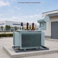 Transformateur de distribution de puissance triphasé immergé dans l'huile Taishun S11 50 kVA 50/60 Hz 6,3 kV 10 kV