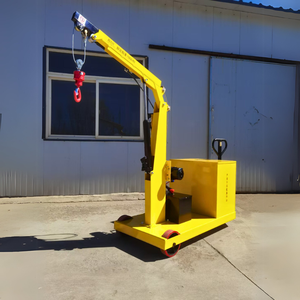 Grúa de pluma móvil duradera portátil de fácil operación para sitios de construcción Componentes de motor de núcleo de manejo de materiales eficiente - Product Image 2