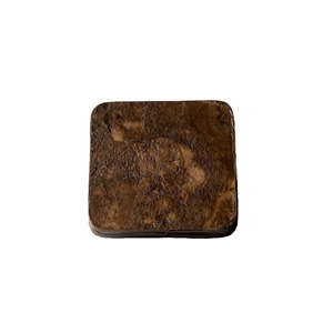 Retro rock-patterned <b>teacup</b> holder coaster, household bamboo heat-insulating tea tray, Kung Fu tea ceremony accessories - Product Image 5