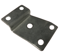 Charnière de support de lit décorative en aluminium haut de gamme, accessoires de meubles, couleur personnalisée, fabrication de tôlerie ISO9001:2015