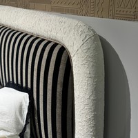 VONLIVA Modernes Luxus-Schlafzimmer-Set Hochwertiges Doppelbett mit Großem Kopfteil Kingsize-Bett Modernes Neues Design Schlafzimmermöbel