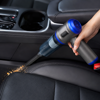 Aspirateur de voiture sans fil Jiarui 008 18000Pa 100W, aspirateur miniature sans balais Type-C pour ordinateur portable, clavier, bureau, électronique