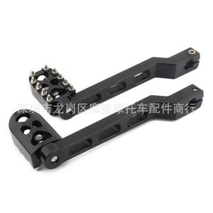 Palanca de Cambios para Motocicleta Moshark, Negra, con Recubrimiento Electrolítico, Piezas de Modificación para Harley Davidson - Product Image 3