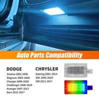 Lumière de courtoisie de porte de voiture LED RVB d'éclairage à haute intensité pour Chrysler pour Dodge