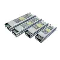 HX-60ALT-24 Triac 0-10V Alimentation LED à intensité variable simple C/V sans ventilateur mince pour intérieur 60W 2A 24V AC/DC Transformateur de pilote LED pour éclairage