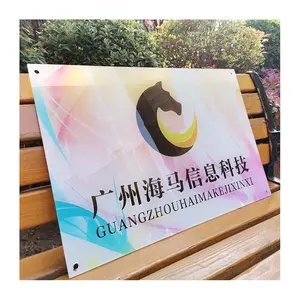 Custom Size Printing High Quality outdoor sign hoard Acrylic Sign Outdoor Signboard Advertising Board Type