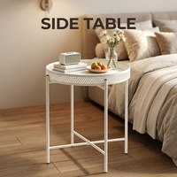 Table basse pliable en bois écologique moderne pour salon et chambre à coucher, design à un seul niveau