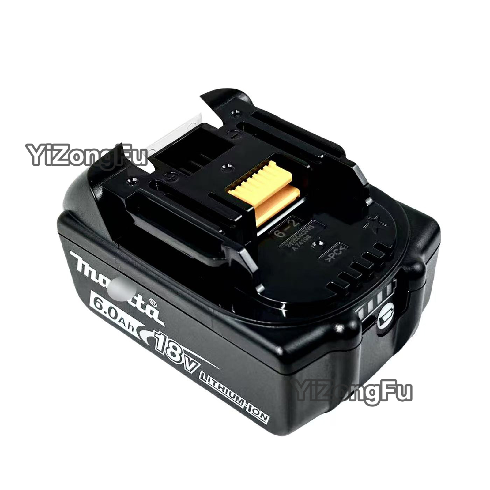 Сменный аккумулятор 5Ah 6Ah BL1850B BL1860B, совместимый с ударным гаечным ключом, шлифовальный станок, литиевая аккумуляторная батарея 18 В