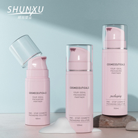 Fabricant en gros 100 120 150ml bouteilles de pompe de lotion en plastique de luxe PET mousse vide contenants d'emballage cosmétiques de soins de la peau