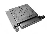 Manual Integral Microscope Combination Linear Stage Table Dual-Axis Slide Platform 100mm Travel Range High Precision