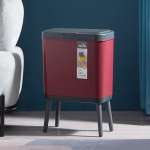 15L Bốn-Chân Pop up Thùng Rác Có Thể Nhựa Thùng Rác Thùng Rác <span class=keywords><strong>Bin</strong></span> Cho Nhà Bếp Phòng Tắm Văn Phòng Lưu Trữ Đa-Phòng Không Gian Nhà - Product Image 3