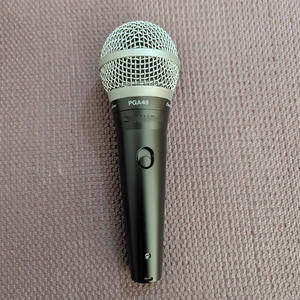 Micrófono Dinámico con Cable PGA48 <span class=keywords><strong>Profesional</strong></span> de Alta Calidad para Presentaciones, Conferencias, Uso Doméstico, Compatible con <span class=keywords><strong>Shure</strong></span> - Product Image 4