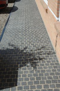 Hiện Đại Trung Quốc Đen Ngọc Trai Granite <span class=keywords><strong>basalt</strong></span> flamed kết thúc Non-Slip lát sân vườn gạch cho bên ngoài và ngoài trời lát - Product Image 4