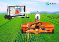 Grattoir de niveleuse agricole à double contrôle Système de nivellement Machine de nivellement GPS avec certification CE