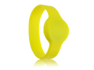 Bracelet en silicone RFID NFC HF personnalisé MW avec mini-étiquette, étanche et antivol, pour paiement, <span class=keywords><strong>contrôle</strong></span> d'accès et partage sur les réseaux sociaux - Product Image 4