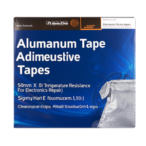 Rubans adhésifs en aluminium, 50mm x 10m, résistance aux hautes températures pour la réparation électronique - Product Image 2