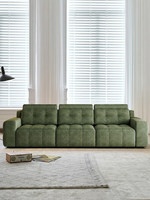 Canapé-lit électrique extensible de style médiéval en tissu chenille, une place, pour salon d'appartement