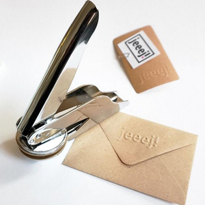 Individueller Logo-Prägestempel Ihr <span class=keywords><strong>Eigenes</strong></span> Design Personalisierter Prägestempel für Private Unterschriften Geschäftsaktivitäten Karten - Product Image 4