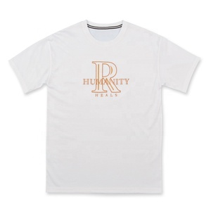 Bán Buôn Chất Lượng Tốt Áo Thun Cotton Đồ Họa Crew Cổ Ngắn Tay Áo Người Đàn Ông Của Thêu T-Shirt - Product Image 6