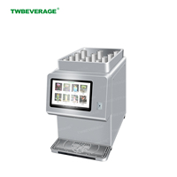 Machine à cocktails automatique en acier inoxydable pour usage commercial, distributeur de cocktails avec 12 modes pour bar, restaurant, code QR