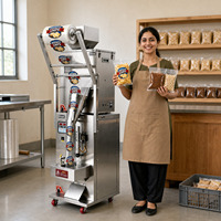 Machine d'emballage automatique multifonctionnelle verticale à double tête 999 pour granulés, avec purge d'azote, pour chips et snacks