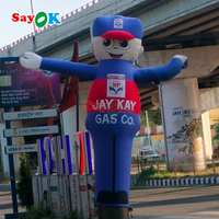 Station-service Sayok Sky Dancer Blow Up Sky Dancer Publicité gonflable Danseur d'air
