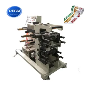High quality 2 color adhesive bopp tape flexo printing machine with ink and IR