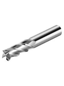 HSS End Milling Cutter With Straight Shank Hardening 2/3/4 Edges For Wood Turning On Lathe OEM Customizable