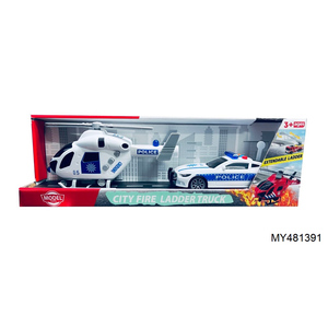 Voiture <span class=keywords><strong>de</strong></span> <span class=keywords><strong>pompier</strong></span> à inertie, véhicule d'intervention d'urgence pour enfants, hélicoptère, <span class=keywords><strong>camion</strong></span> <span class=keywords><strong>de</strong></span> police, série <span class=keywords><strong>de</strong></span> jouets, avion - Product Image 5