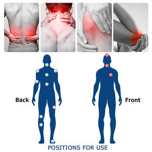 Masajeador de punto de presión con logotipo personalizado, electroterapia TENS/EMS para aliviar el dolor - Product Image 6