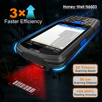 Computadora Portátil F7 con Pantalla WVGA de 4.0 Pulgadas y Resolución de 800*480, Batería Extraíble de 5000 mAh, Ideal para Logística y Envíos, IP67