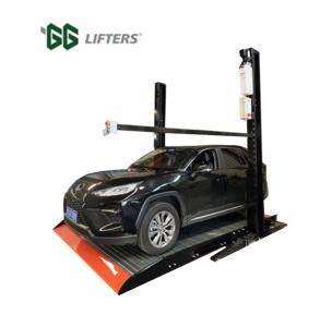 Ce Certificering Hoge Kwaliteit Lage Kosten <span class=keywords><strong>2</strong></span>.3 Ton Twee Post <span class=keywords><strong>2</strong></span> Niveau Parkeerlift - Product Image 3