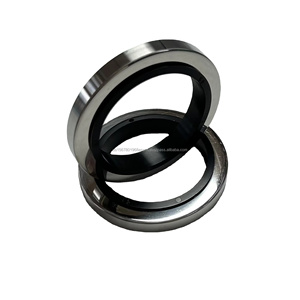 Pièces de compresseur d'air à vis industriel Mengma, joint d'étanchéité en acier inoxydable argenté 110x85x12mm, neuf - Product Image 1
