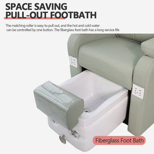 YATAI Luxus Maniküre Pediküre <span class=keywords><strong>Massage</strong></span> stuhl Hochwertige PU Leder Spa Pediküre Verstellbare Sitz Rückenlehne Nagel Salon Beauty - Product Image 5