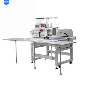 Machine à broder monotête JCM-1201+1 à prix abordable, machine à broder informatisée mixte à bobinage - Product Image 3