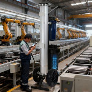 Sistema di Purificazione <span class=keywords><strong>ad</strong></span> <span class=keywords><strong>Osmosi</strong></span> <span class=keywords><strong>Inversa</strong></span> 500L/Ora per Pulizia di Pannelli Solari, Vetri di Finestre e Auto, Depuratore d'Acqua per Casa - Product Image 3