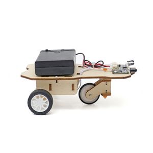 Kit de Coche Inteligente de Madera OKYN-G5653-3, Robot de Seguimiento de Líneas para Educación STEM - Product Image 2
